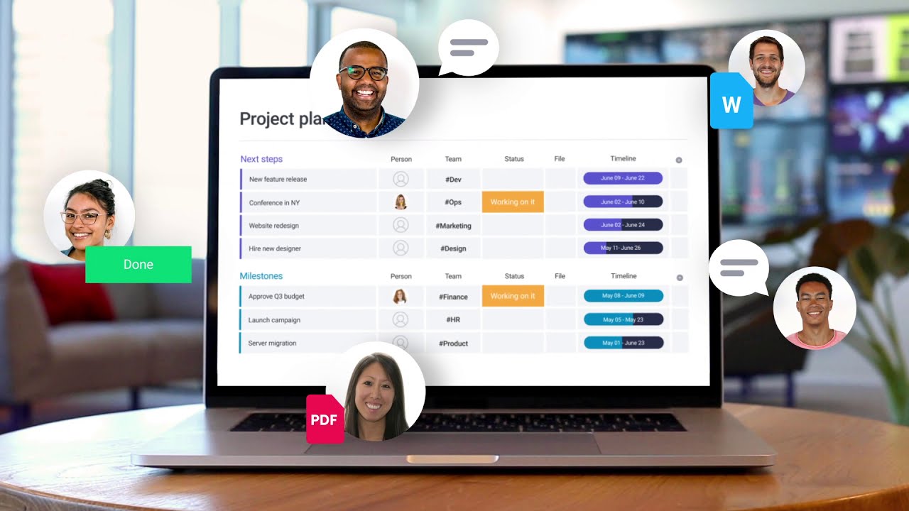 Monday.com meilleur logiciel de gestion de projet